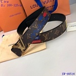 2020 Cheap Louis Vuitton 4.0 cm Width Belts # 217906