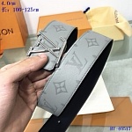 2020 Cheap Louis Vuitton 4.0 cm Width Belts # 217908, cheap LouisVuitton Belts