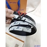 2020 Cheap Louis Vuitton 4.0 cm Width Belts # 217911, cheap LouisVuitton Belts