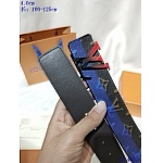 2020 Cheap Louis Vuitton 4.0 cm Width Belts # 217912, cheap LouisVuitton Belts