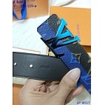 2020 Cheap Louis Vuitton 4.0 cm Width Belts # 217913, cheap LouisVuitton Belts