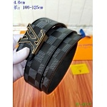2020 Cheap Louis Vuitton 4.0 cm Width Belts # 217914