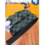 2020 Cheap Louis Vuitton 4.0 cm Width Belts # 217914, cheap LouisVuitton Belts