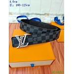 2020 Cheap Louis Vuitton 4.0 cm Width Belts # 217916, cheap LouisVuitton Belts