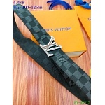 2020 Cheap Louis Vuitton 4.0 cm Width Belts # 217916, cheap LouisVuitton Belts