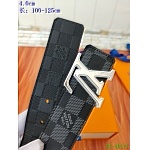 2020 Cheap Louis Vuitton 4.0 cm Width Belts # 217916, cheap LouisVuitton Belts