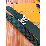 2020 Cheap Louis Vuitton 4.0 cm Width Belts # 217916, cheap LouisVuitton Belts