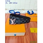 2020 Cheap Louis Vuitton 4.0 cm Width Belts # 217917, cheap LouisVuitton Belts