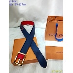2020 Cheap Louis Vuitton 4.0 cm Width Belts # 217919, cheap LouisVuitton Belts