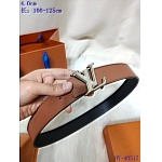 2020 Cheap Louis Vuitton 4.0 cm Width Belts # 217920, cheap LouisVuitton Belts