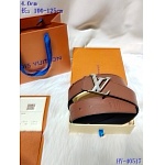 2020 Cheap Louis Vuitton 4.0 cm Width Belts # 217920, cheap LouisVuitton Belts