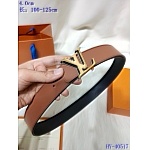 2020 Cheap Louis Vuitton 4.0 cm Width Belts # 217922, cheap LouisVuitton Belts