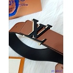2020 Cheap Louis Vuitton 4.0 cm Width Belts # 217925, cheap LouisVuitton Belts