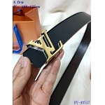 2020 Cheap Louis Vuitton 4.0 cm Width Belts # 217926, cheap LouisVuitton Belts