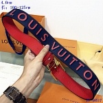 2020 Cheap Louis Vuitton 4.0 cm Width Belts # 217929, cheap LouisVuitton Belts