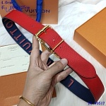 2020 Cheap Louis Vuitton 4.0 cm Width Belts # 217931, cheap LouisVuitton Belts