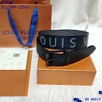 2020 Cheap Louis Vuitton 4.0 cm Width Belts # 217933, cheap LouisVuitton Belts