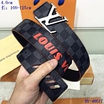 2020 Cheap Louis Vuitton 4.0 cm Width Belts # 217936, cheap LouisVuitton Belts