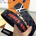 2020 Cheap Louis Vuitton 4.0 cm Width Belts # 217936, cheap LouisVuitton Belts