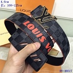 2020 Cheap Louis Vuitton 4.0 cm Width Belts # 217937