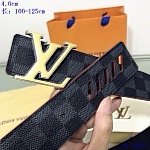 2020 Cheap Louis Vuitton 4.0 cm Width Belts # 217938, cheap LouisVuitton Belts