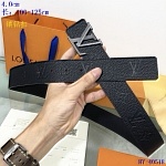 2020 Cheap Louis Vuitton 4.0 cm Width Belts # 217942, cheap LouisVuitton Belts