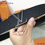 2020 Cheap Louis Vuitton 4.0 cm Width Belts # 217942, cheap LouisVuitton Belts