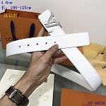 2020 Cheap Louis Vuitton 4.0 cm Width Belts # 217943, cheap LouisVuitton Belts