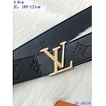 2020 Cheap Louis Vuitton 4.0 cm Width Belts # 217945, cheap LouisVuitton Belts
