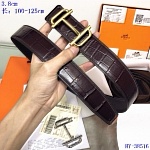 2020 Cheap Hermes 3.8 cm Width Belts # 217980, cheap Hermes Belts