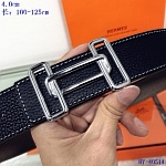 2020 Cheap Hermes 4.0 cm Width Belts # 217990, cheap Hermes Belts