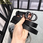 2020 Cheap Dior 3.0 cm Width Belts # 218018, cheap Dior Belts