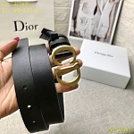 2020 Cheap Dior 3.0 cm Width Belts # 218019, cheap Dior Belts