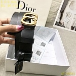 2020 Cheap Dior 3.0 cm Width Belts # 218019, cheap Dior Belts