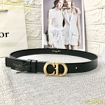 2020 Cheap Dior 3.0 cm Width Belts # 218019, cheap Dior Belts