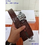 2020 Cheap Versace 3.8 cm Width Belts # 218040, cheap Versace Belts