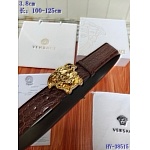 2020 Cheap Versace 3.8 cm Width Belts # 218041, cheap Versace Belts
