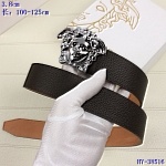 2020 Cheap Versace 3.8 cm Width Belts # 218044, cheap Versace Belts