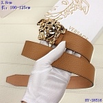 2020 Cheap Versace 3.8 cm Width Belts # 218045, cheap Versace Belts
