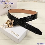 2020 Cheap Versace 3.8 cm Width Belts # 218047, cheap Versace Belts