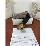 2020 Cheap Versace 4.0 cm Width Belts # 218059, cheap Versace Belts
