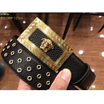 2020 Cheap Versace 4.0 cm Width Belts # 218070, cheap Versace Belts