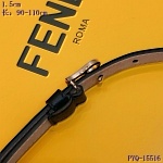 2020 Cheap Fendi 1.5 cm Width Belts # 218143, cheap Fendi Belts