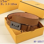 2020 Cheap Fendi 3.5 cm Width Belts # 218146, cheap Fendi Belts