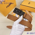 2020 Cheap Fendi 3.5 cm Width Belts # 218147, cheap Fendi Belts