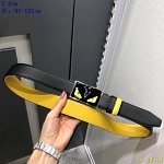 2020 Cheap Fendi 3.5 cm Width Belts # 218153, cheap Fendi Belts