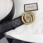 2020 Cheap Gucci Double GG Buckle Belts For Men  # 222101, cheap Gucci Belts