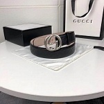 2020 Cheap Gucci Double GG Buckle Belts For Men  # 222102, cheap Gucci Belts
