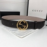 2020 Cheap Gucci Double GG Buckle Belts For Men  # 222104, cheap Gucci Belts