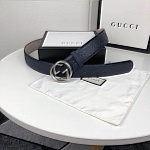 2020 Cheap Gucci Double GG Buckle Belts For Men  # 222105, cheap Gucci Belts